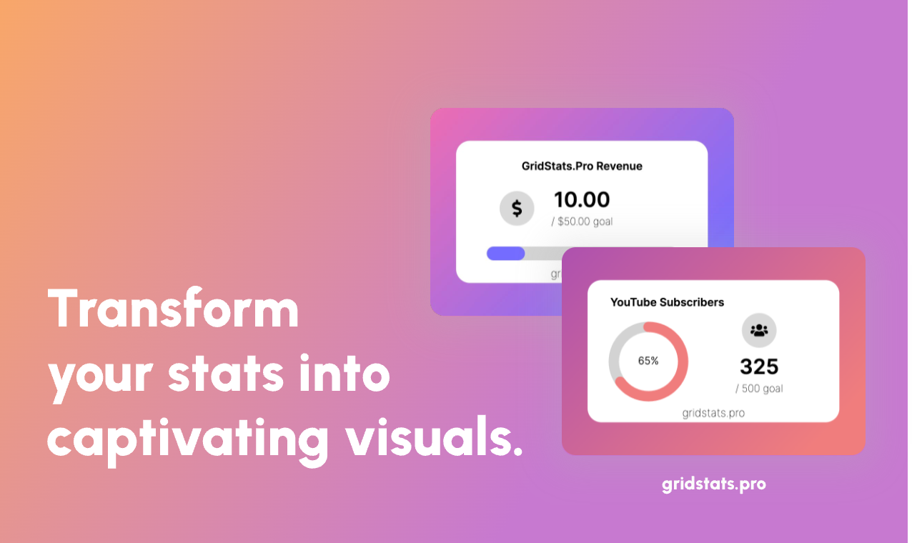 startuptile GridStats.Pro-Create stunning visuals for your stats