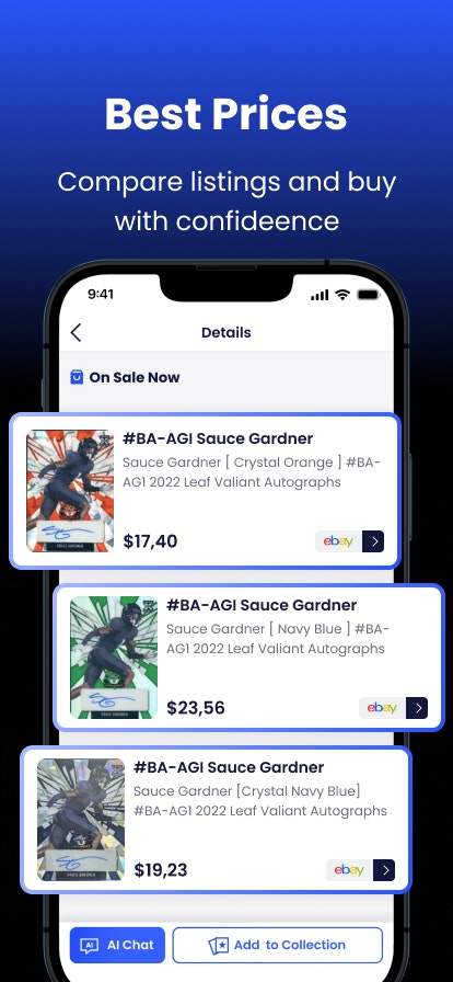 CardX AI: Sports Card Scanner gallery image