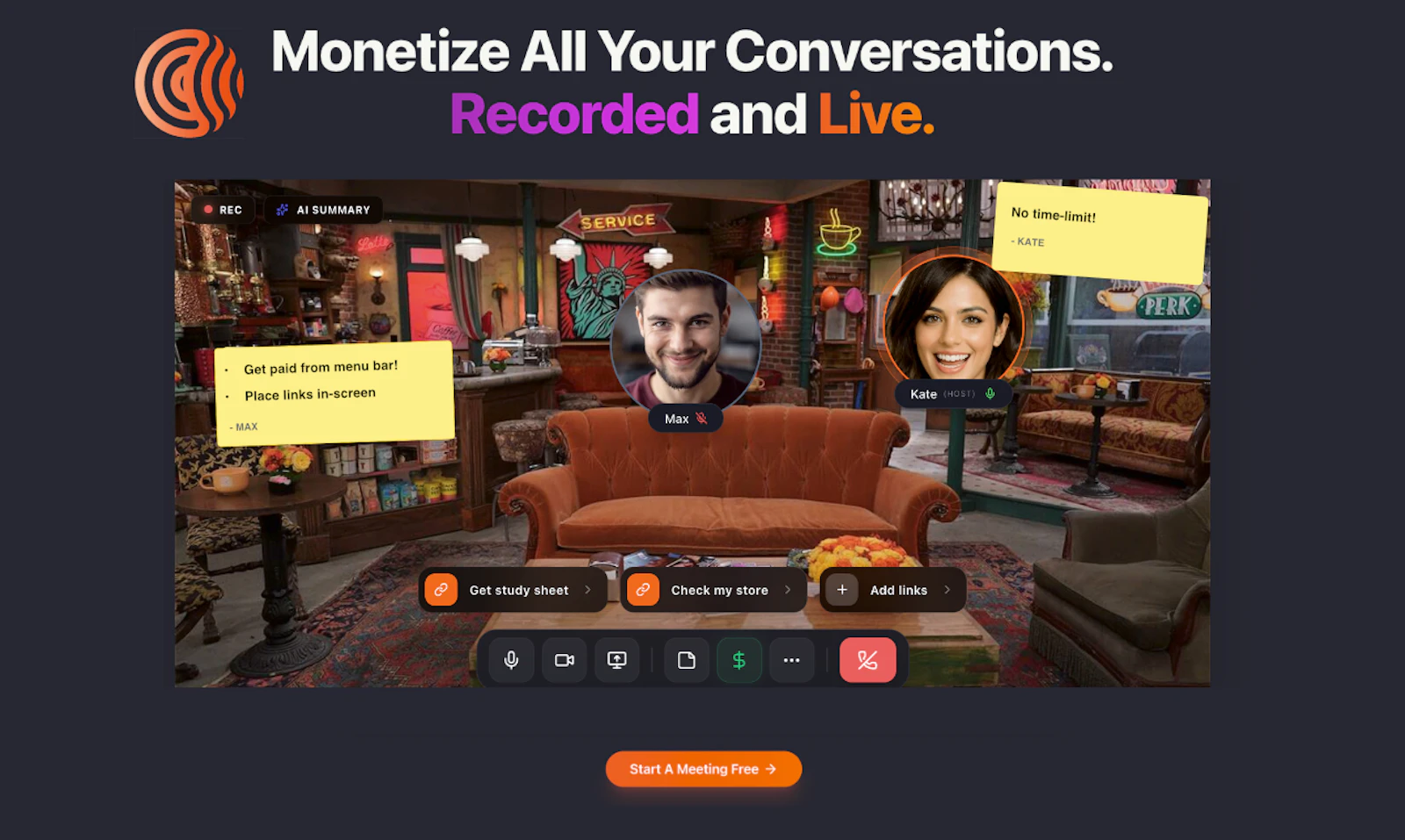 Ruume | Turn conversations into income screenshot 4