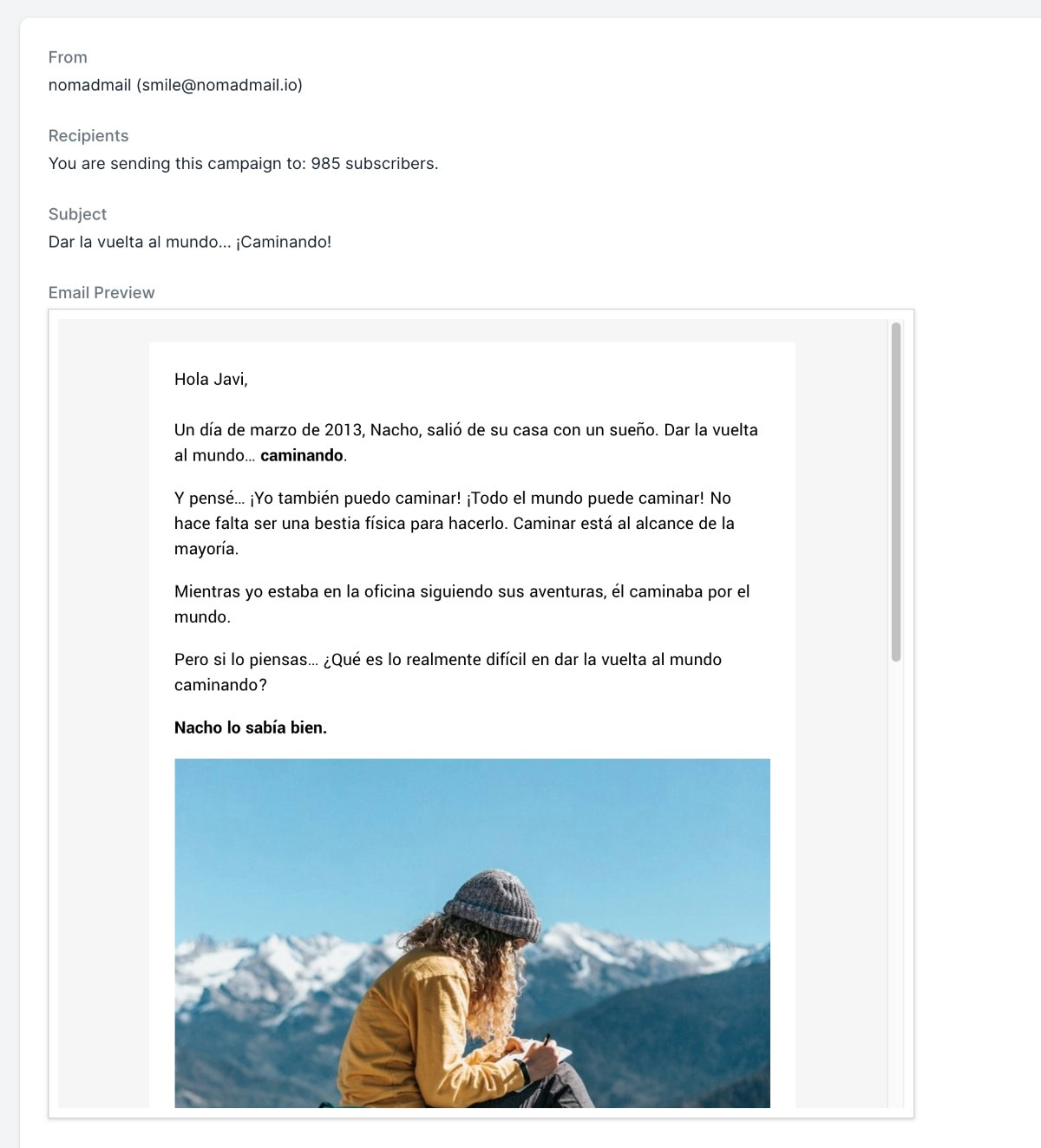 nomadmail gallery image