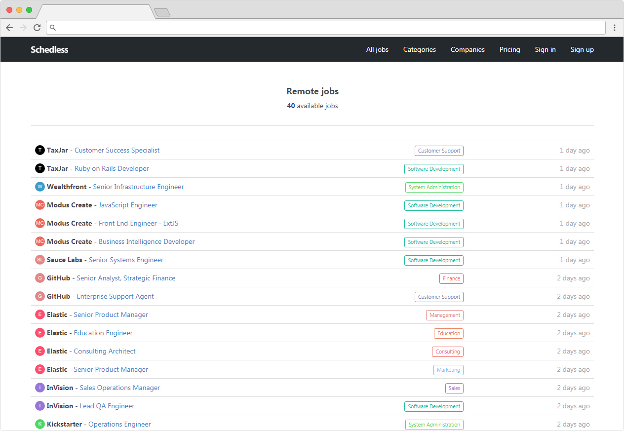 Schedless gallery image