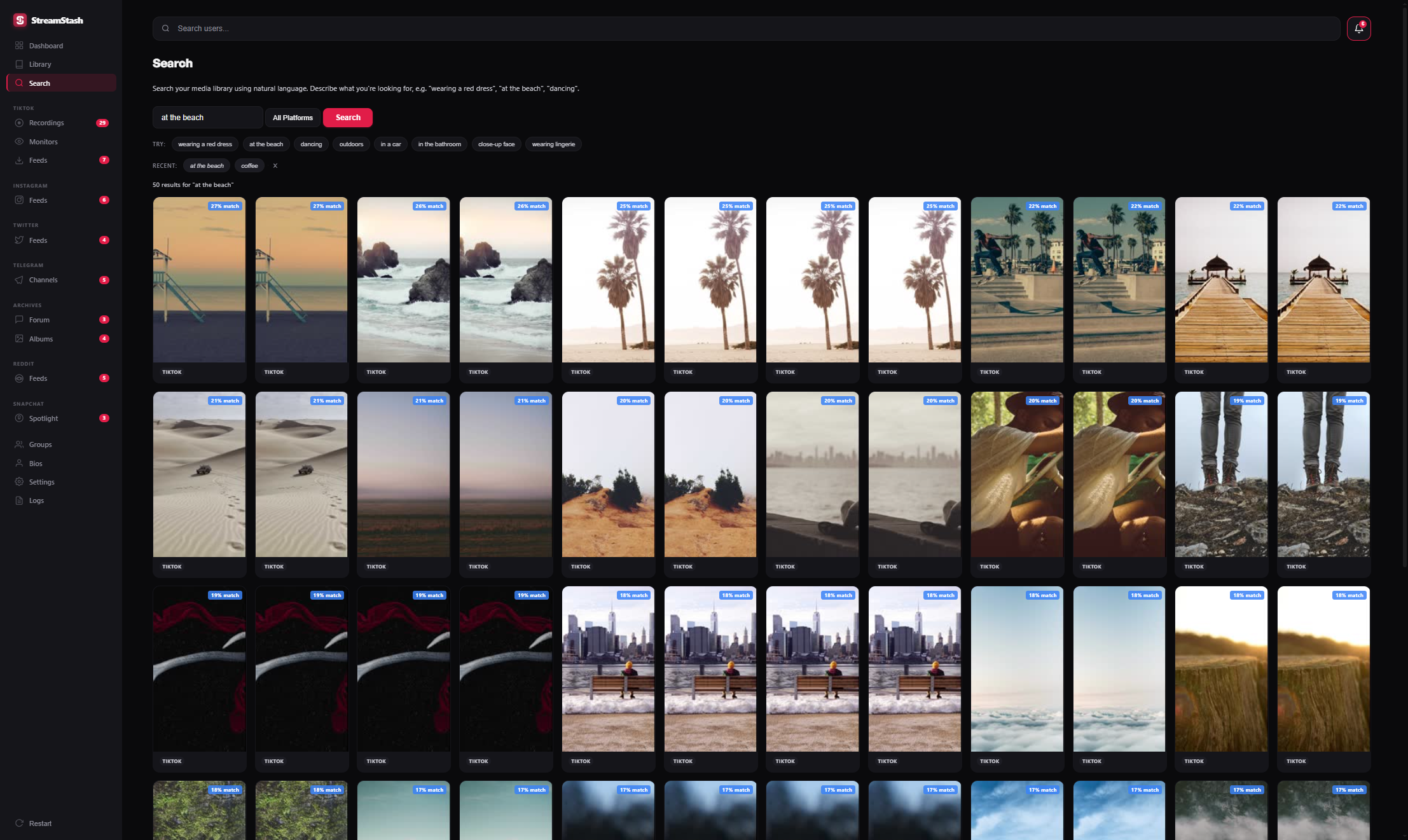 StreamStash gallery image