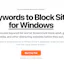 ScreenCurb:Keywords to Block Sites