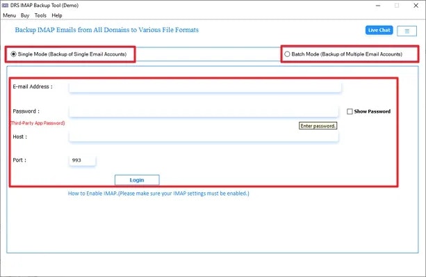 Alat sandaran imap cloudmigrasi media 3