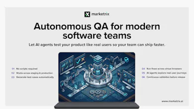 Marketrix User Testing Agent gallery image