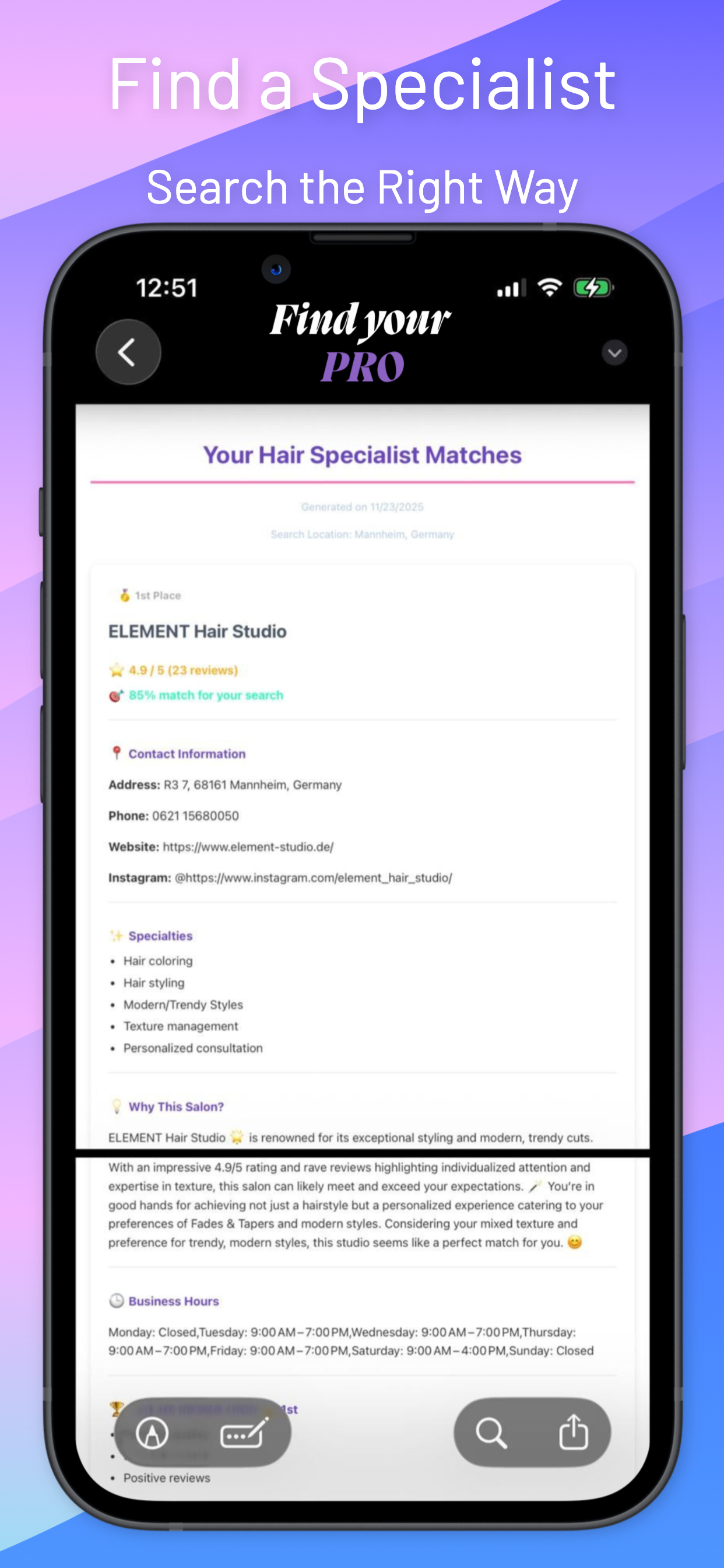 BarberBuddyApp - Screenshot 3 showing product features and functionality
