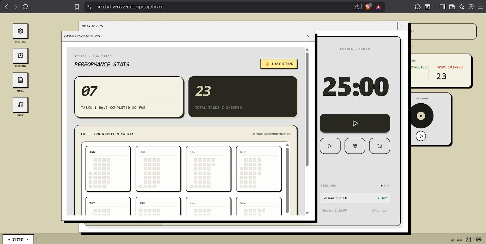 Productive OS -  screenshot 2