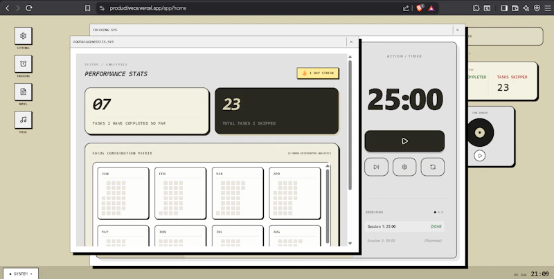 Productive OS -  screenshot 2