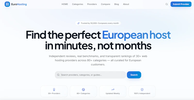 EuroHosting screenshot 1
