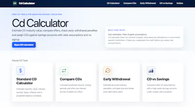 Cd Calculator gallery image