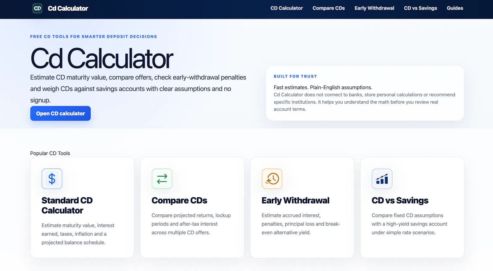 Cd Calculator screenshot 5