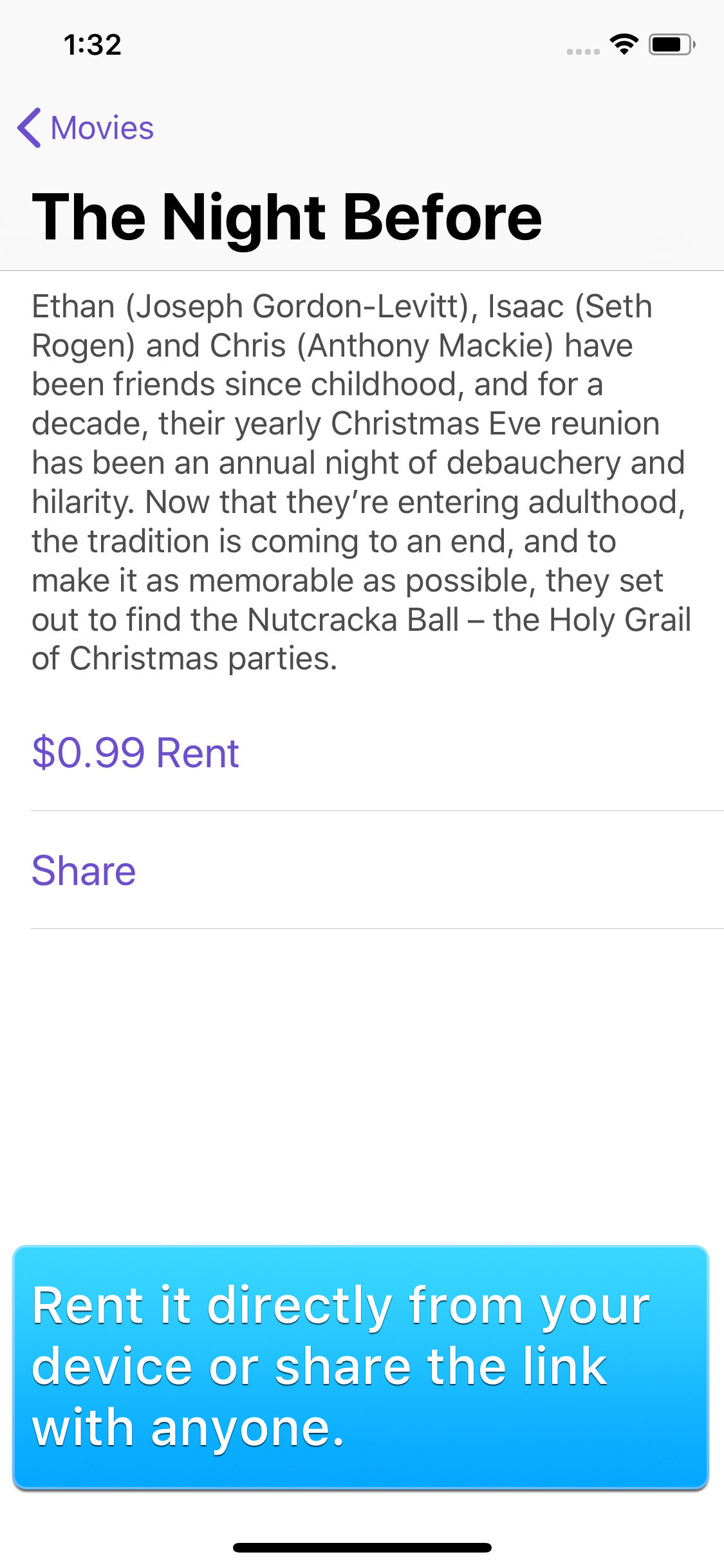 Movies of the Week for iOS gallery image