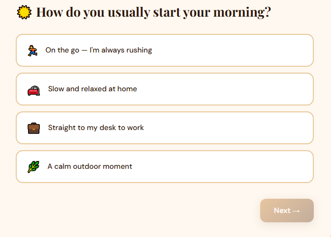 Sipraw Mug Finder Quiz