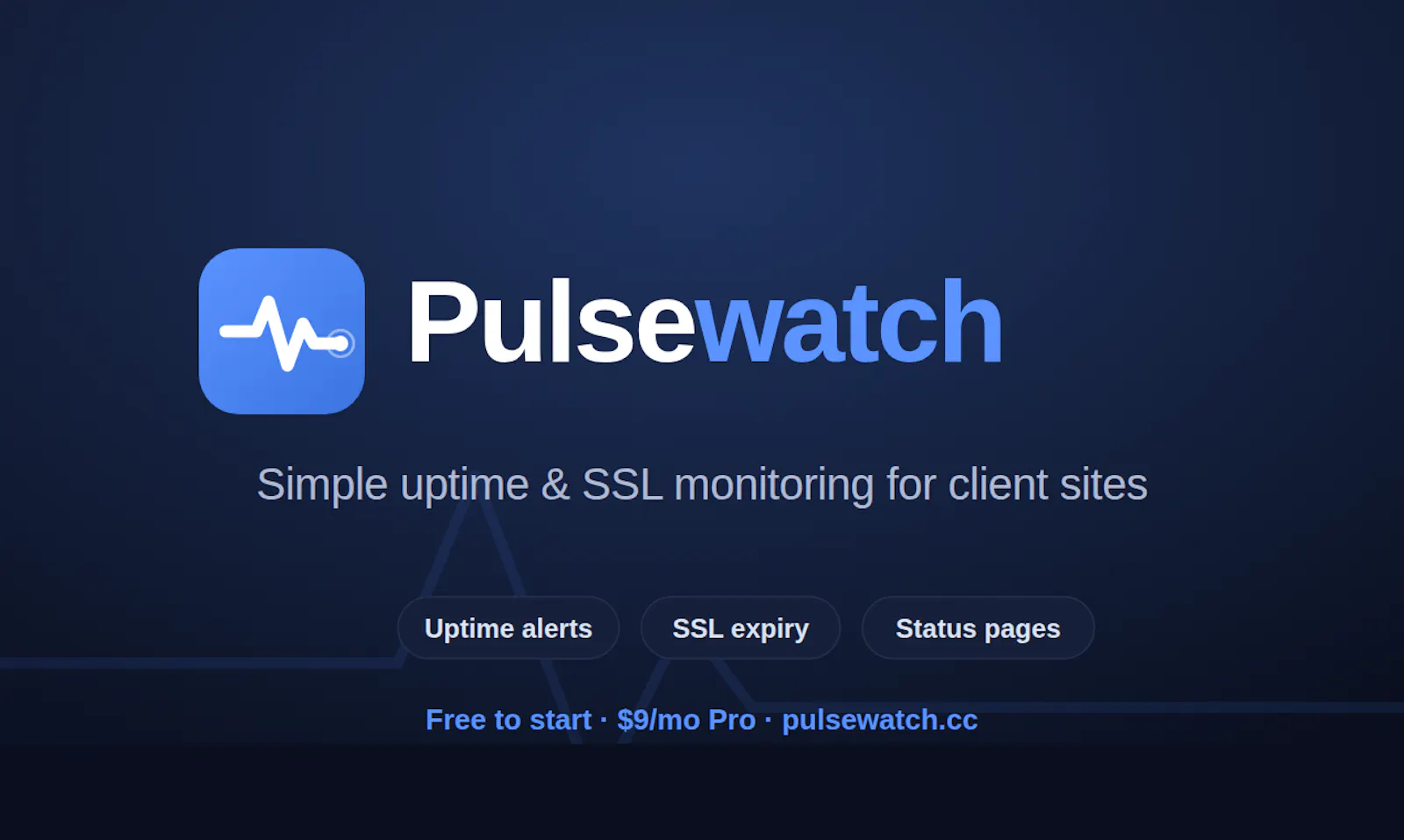 Pulsewatch screenshot 1