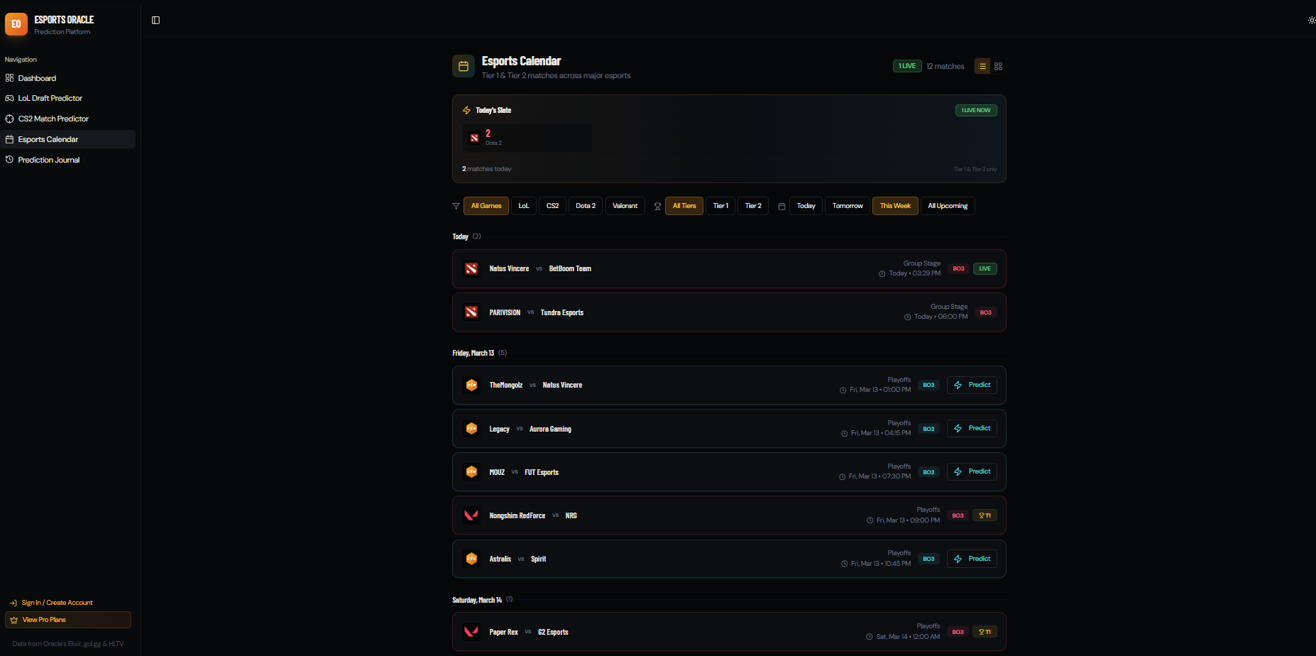 Esports Oracle gallery image