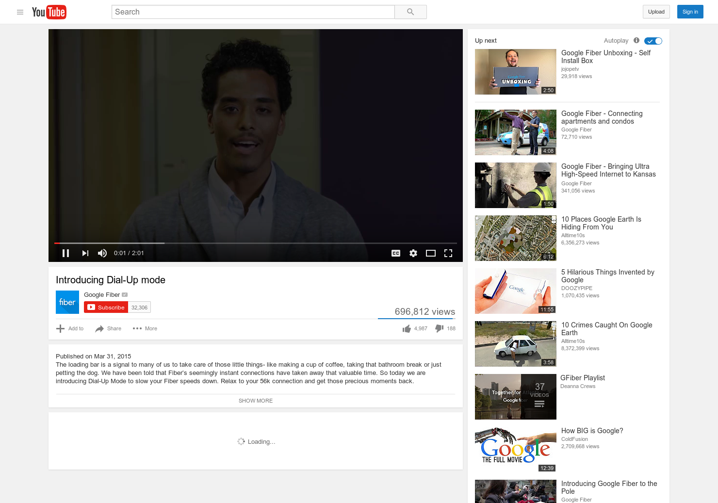 Google Fiber Dial-Up Mode
