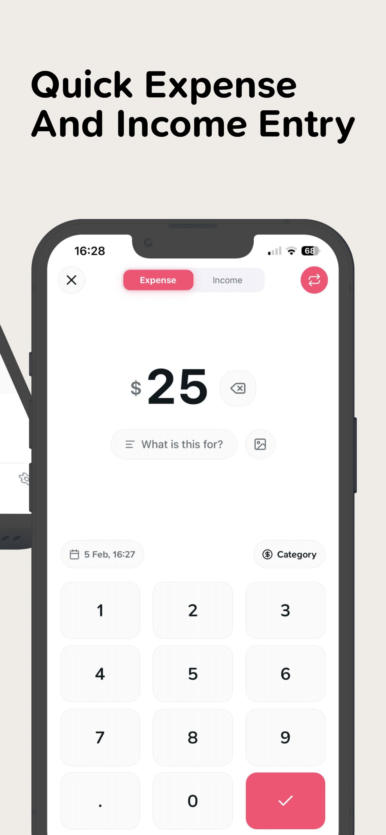 Budget Expense Tracker: Qostly gallery image