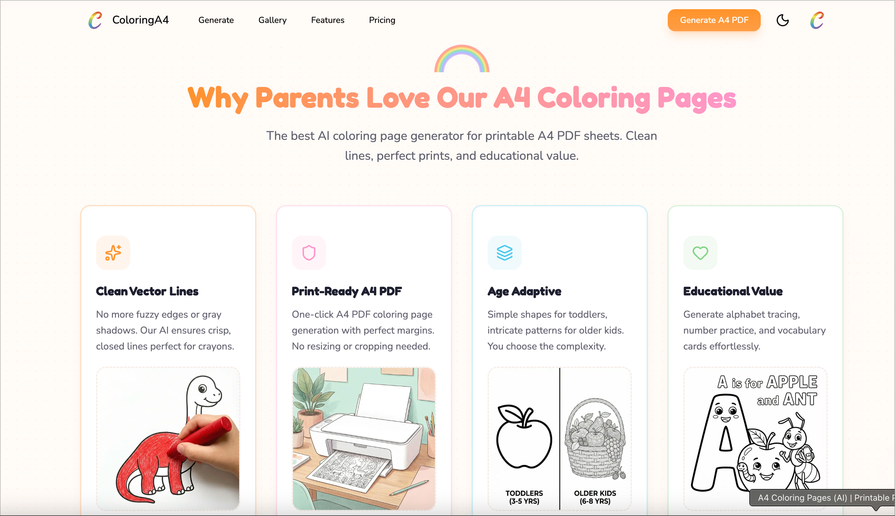 ColoringA4Page gallery image