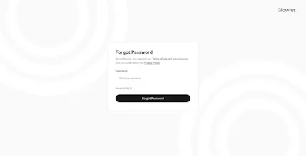 Glowist: Blog Website Template Next.js gallery image