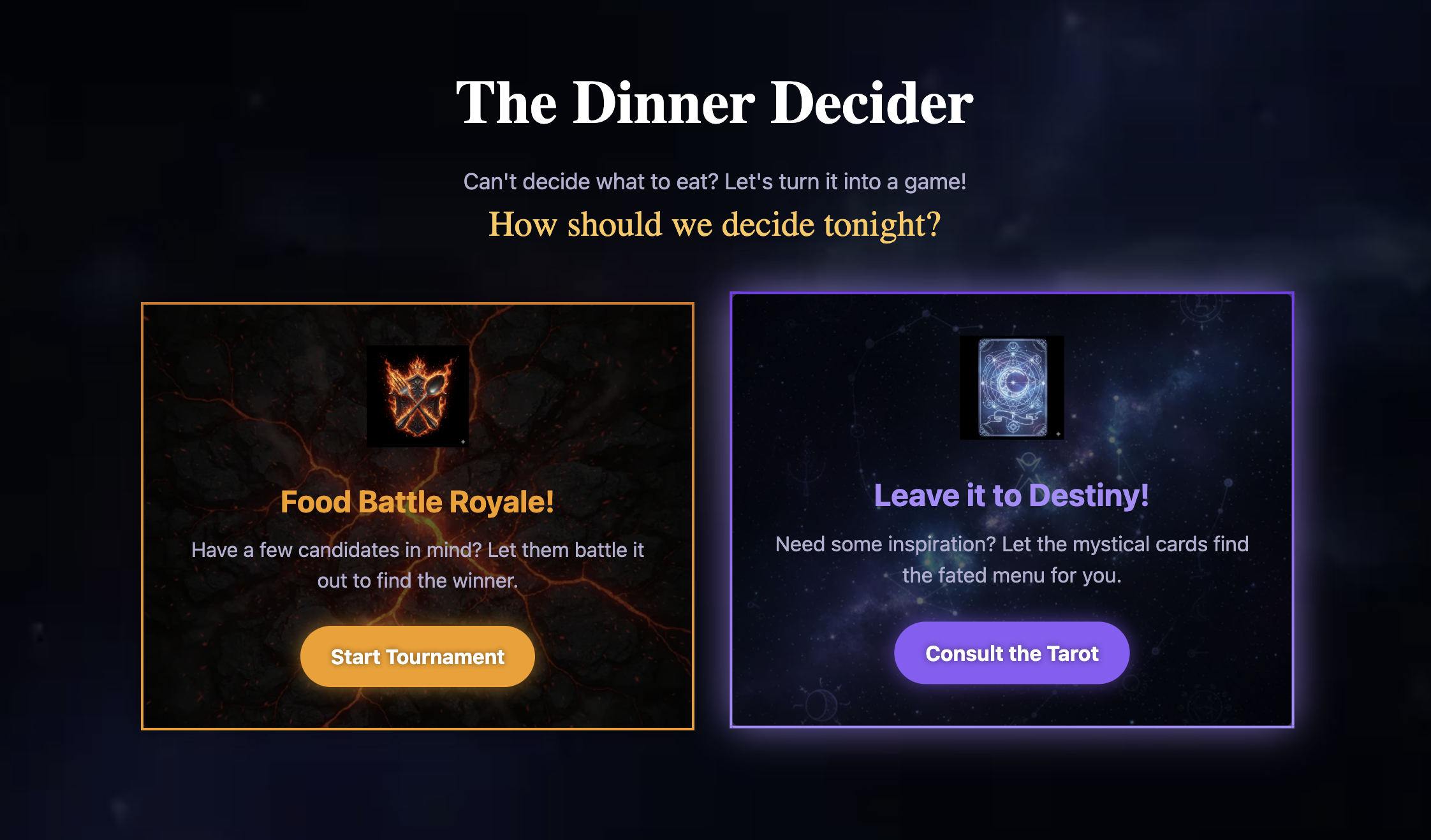 The Dinner Decider - Screenshot 3 preview