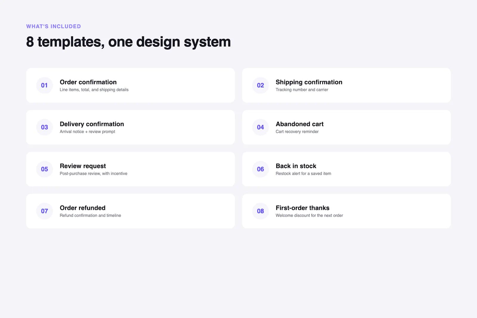 Nimbus: E-Commerce Email Templates screenshot 2
