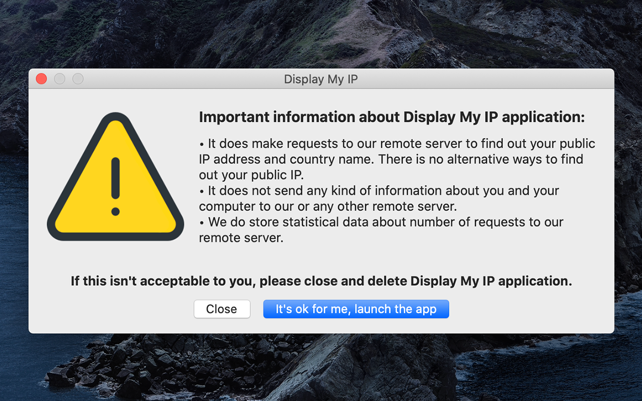 Display My IP gallery image