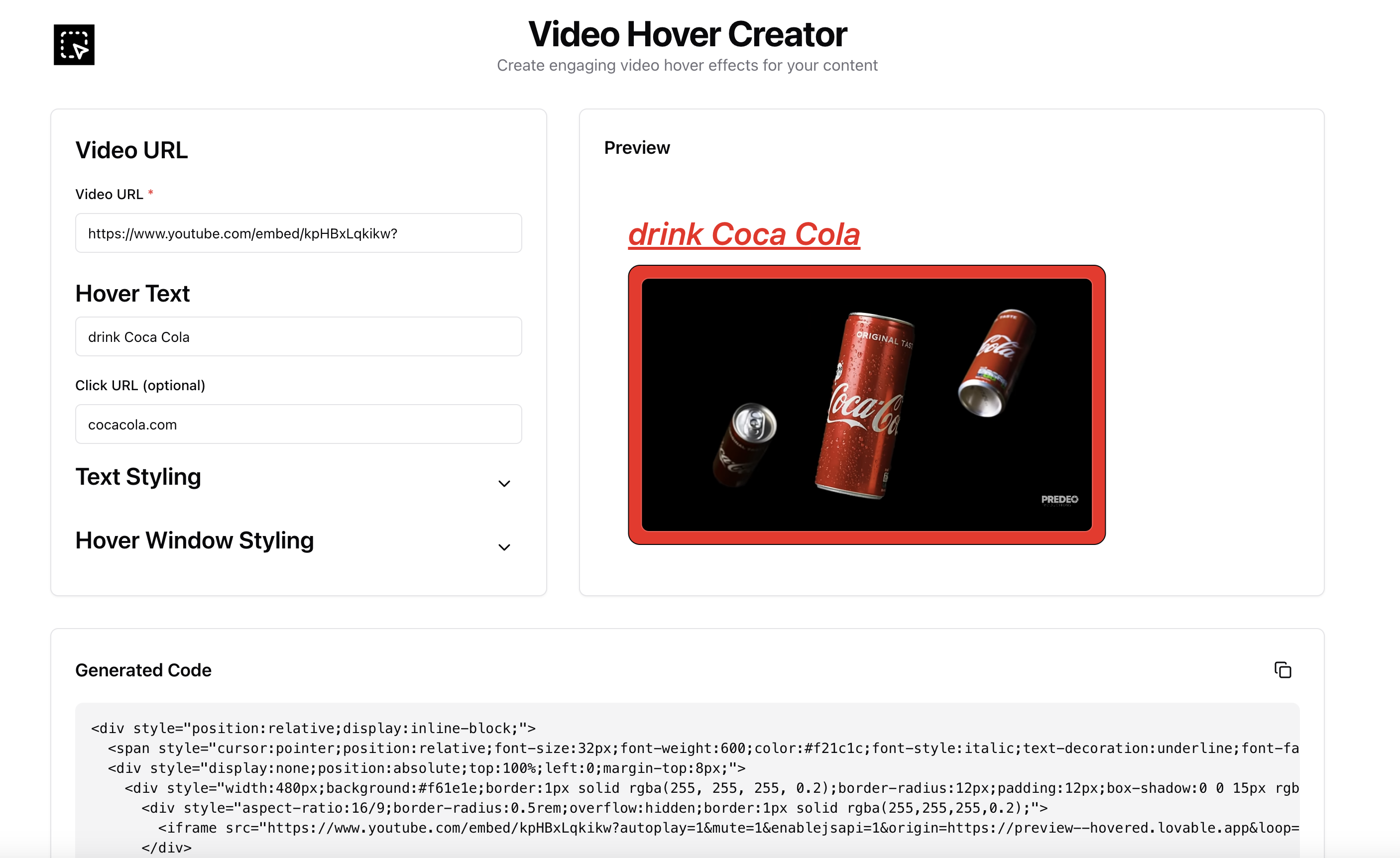 Mídia 2 de Hoverplay - Mostrar Don't Tell - Video Girta para o conteúdo do seu site