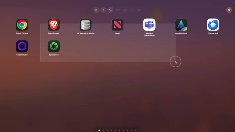 AppGrid screenshot 1 (video preview)