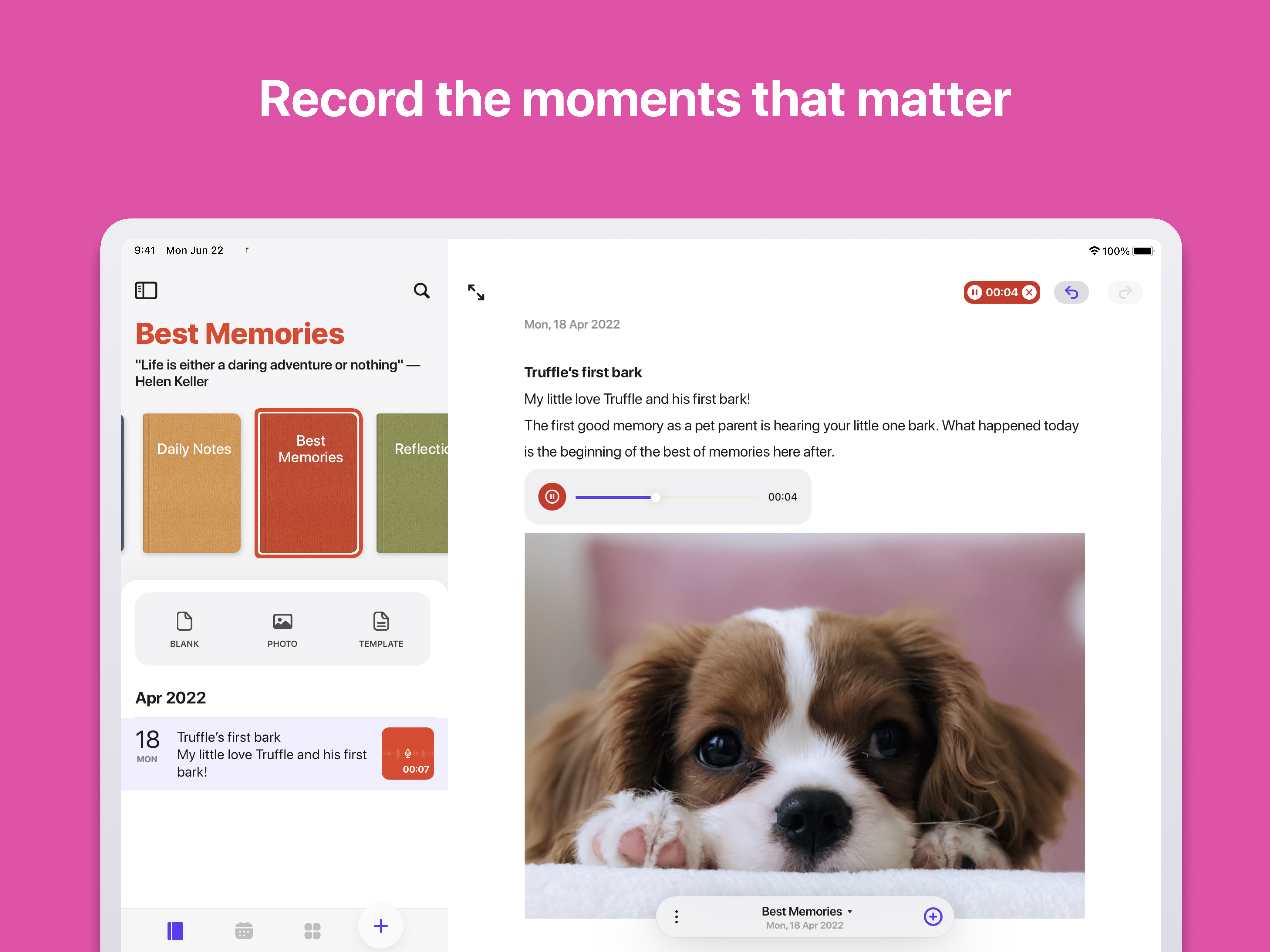 Gojournal - Een digitale journaalapp voor iedereen media 4