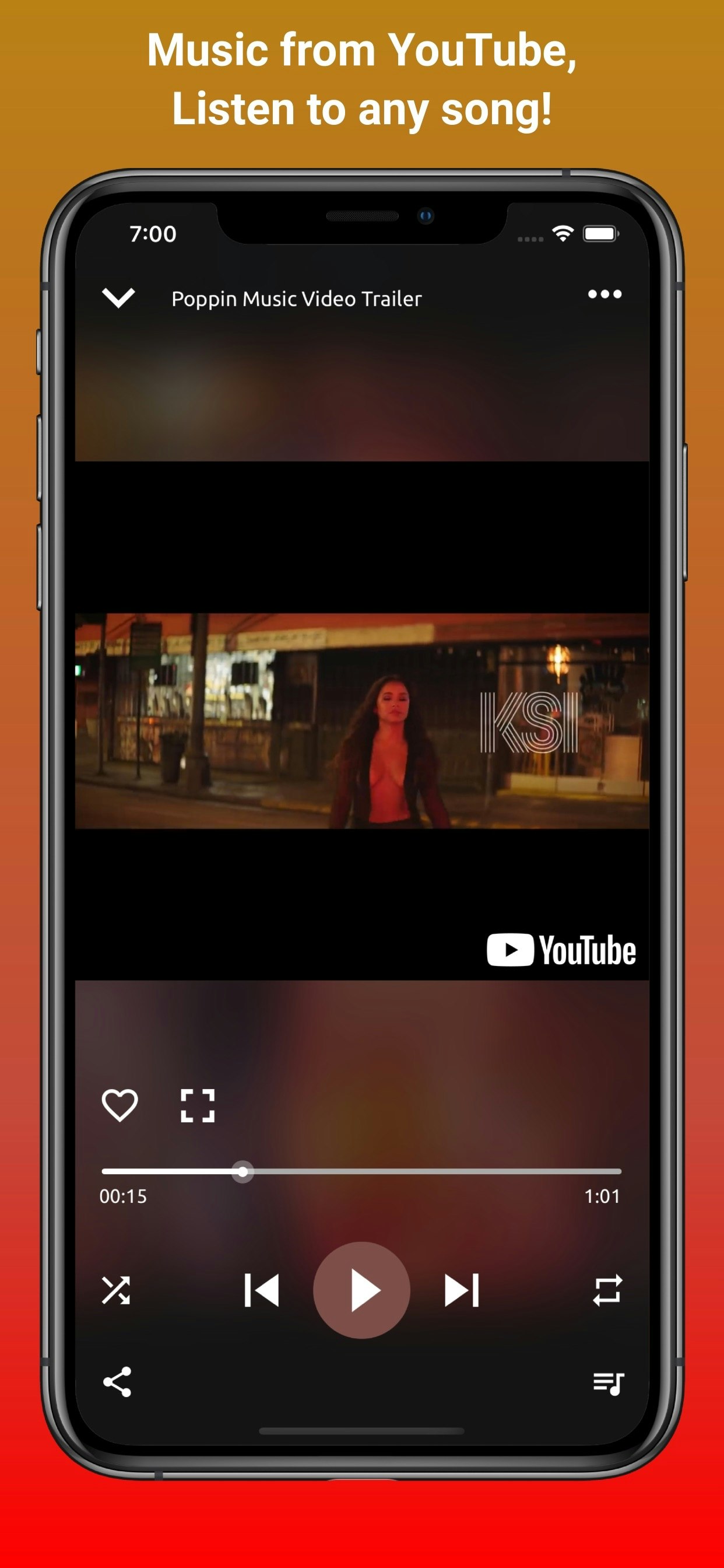 Music/Video Player for YouTube media 2