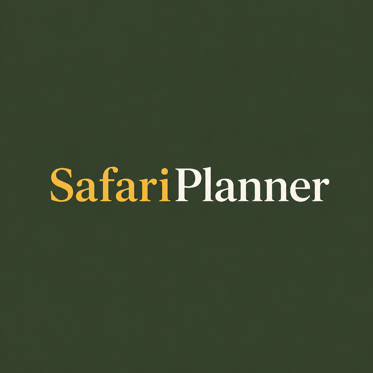 Safari Planner