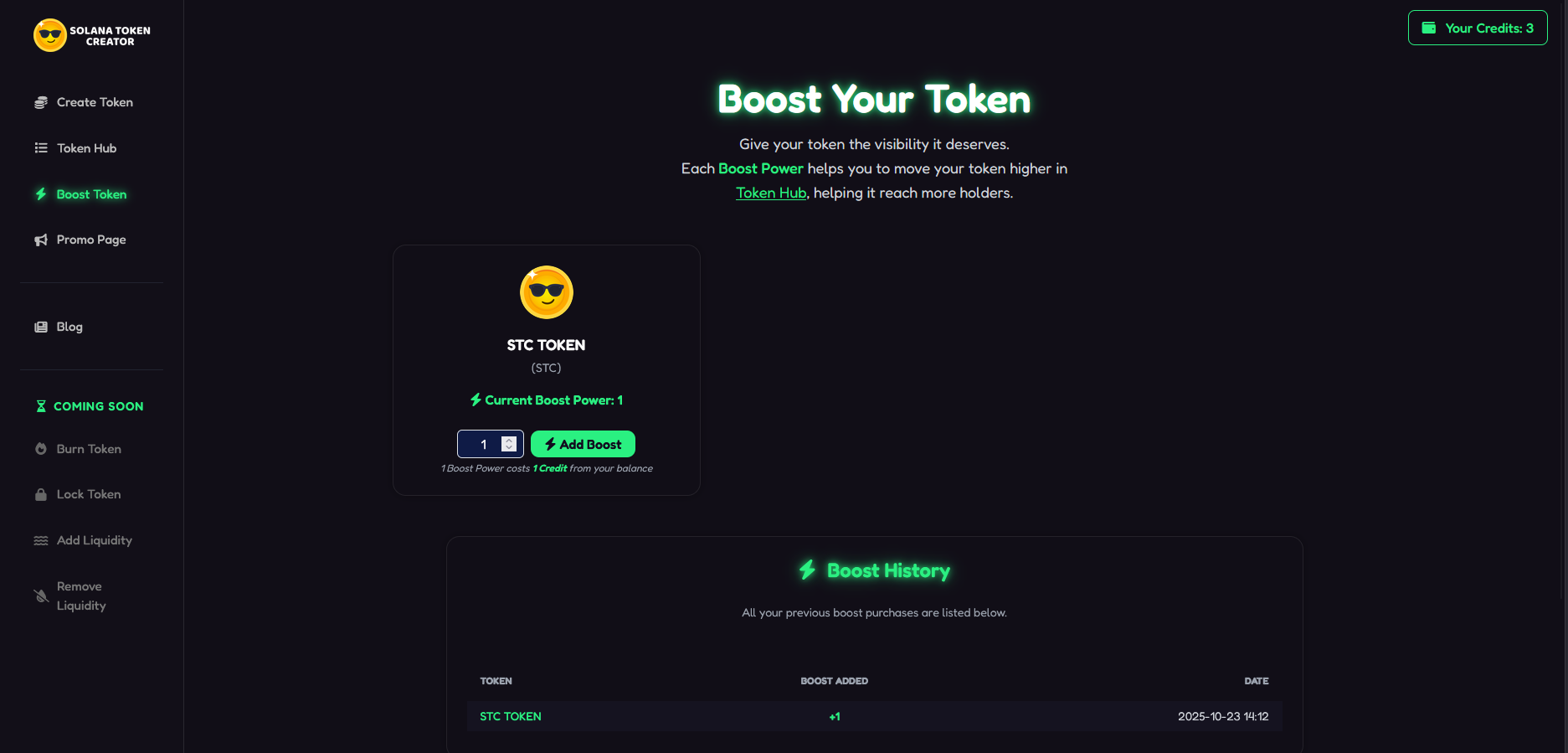 Solana Token Creator gallery image