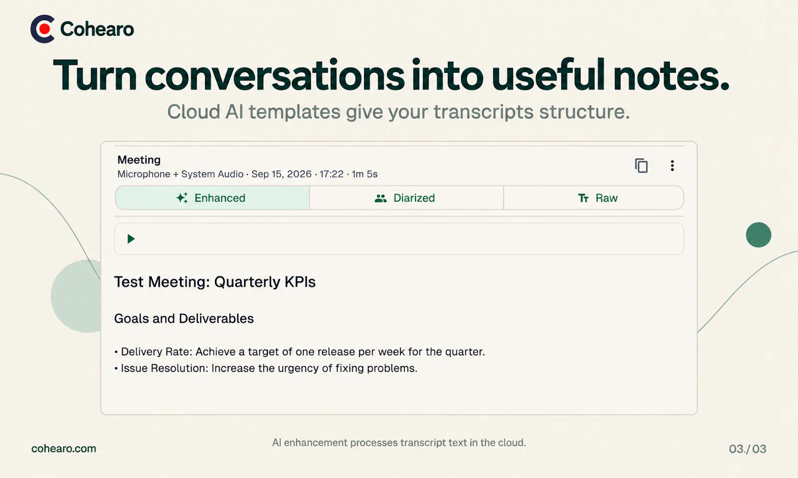 Cohearo screenshot 4