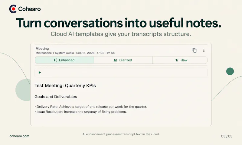 Cohearo screenshot 4
