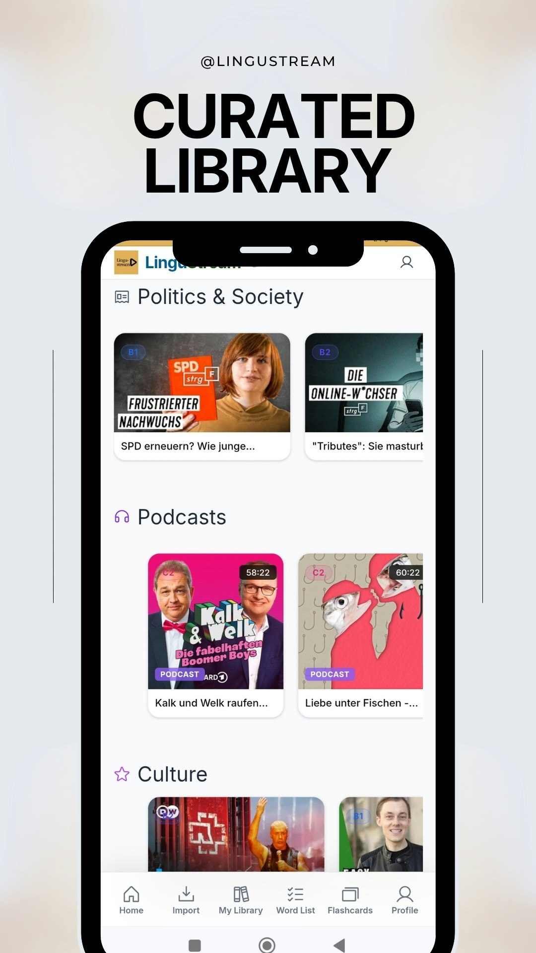 LinguStream gallery image