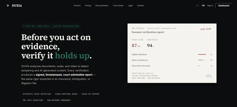 DUXIA screenshot 1