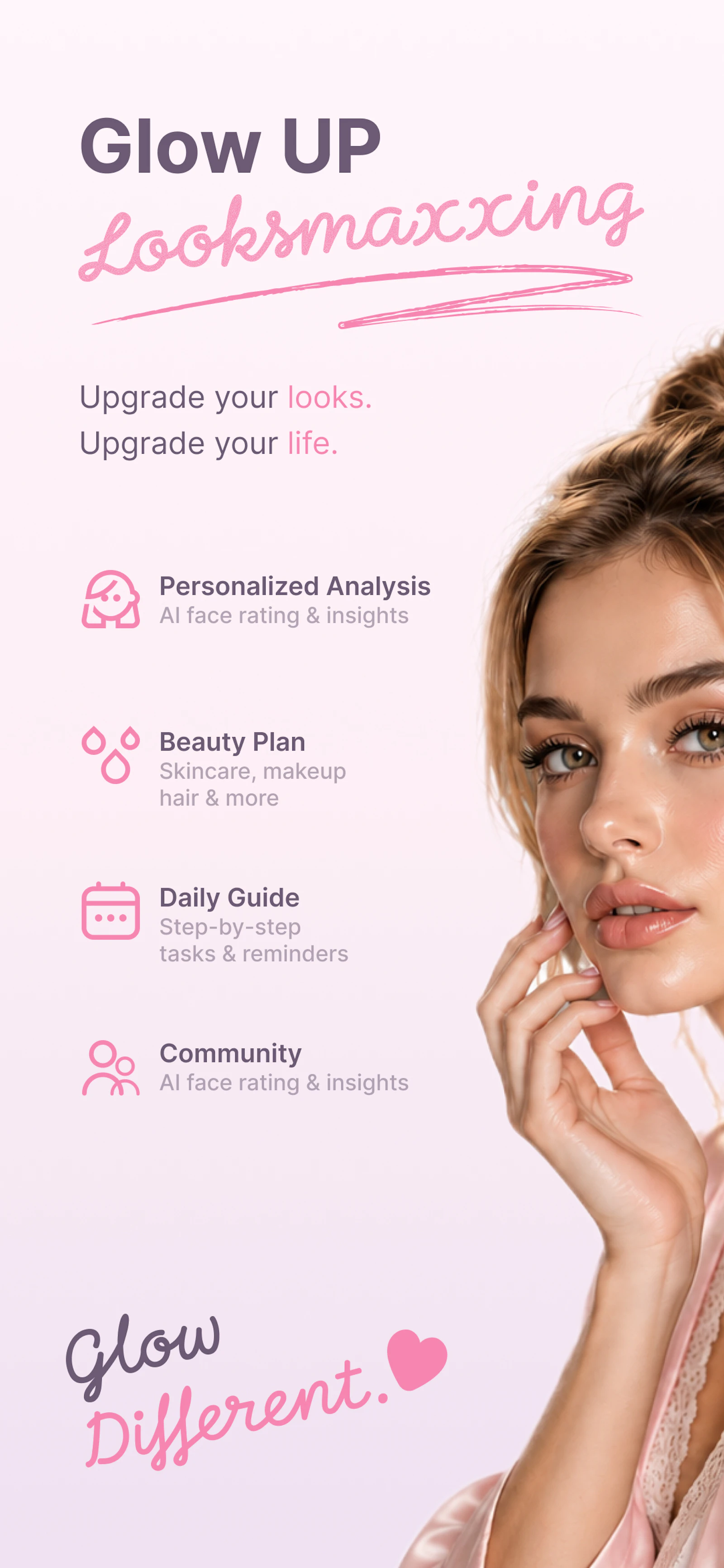 Glowia AI: Beauty LooksMaxxing screenshot 1