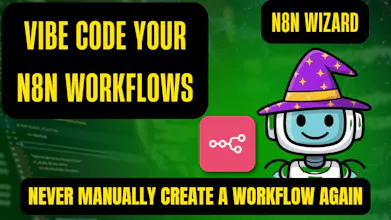 n8n Wizard - vibe code your workflows gallery image