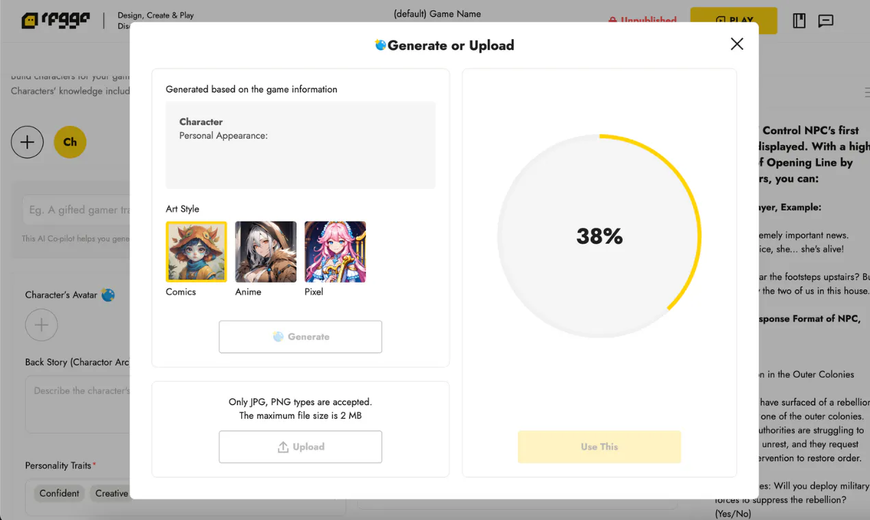 RPGGO AI (Alpha Test) gallery image