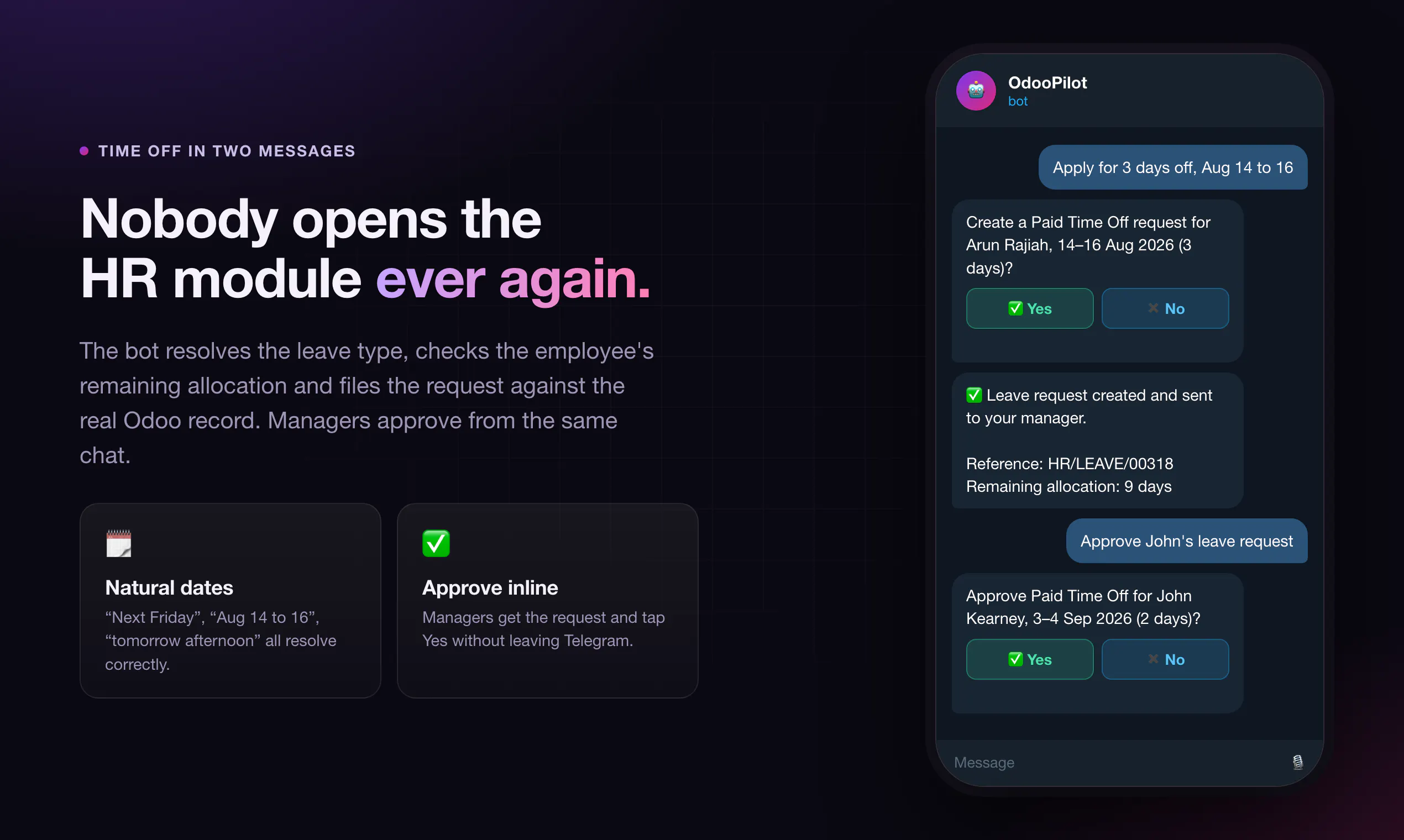 OdooPilot gallery image