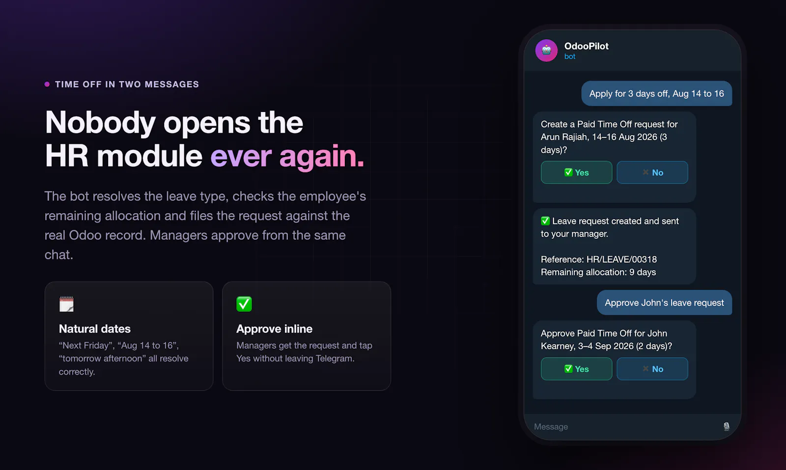 OdooPilot screenshot 3