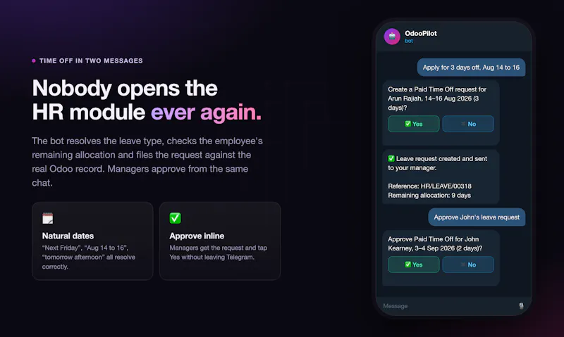 OdooPilot screenshot 3
