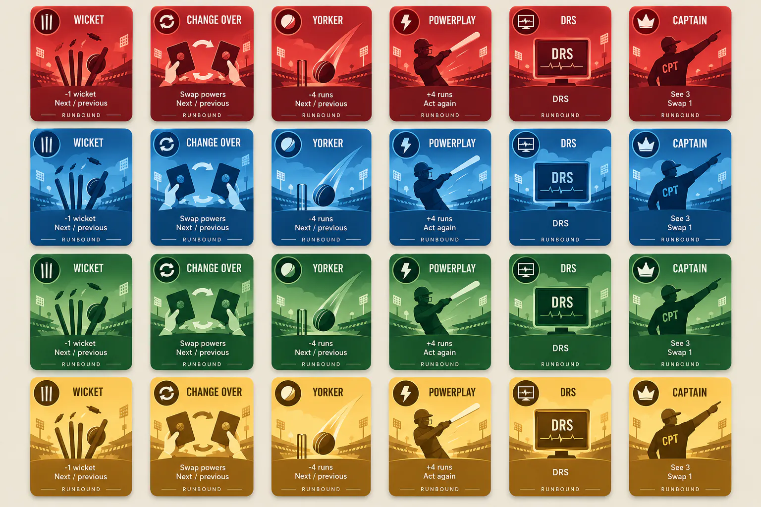Runbound Cricket Cards gallery image