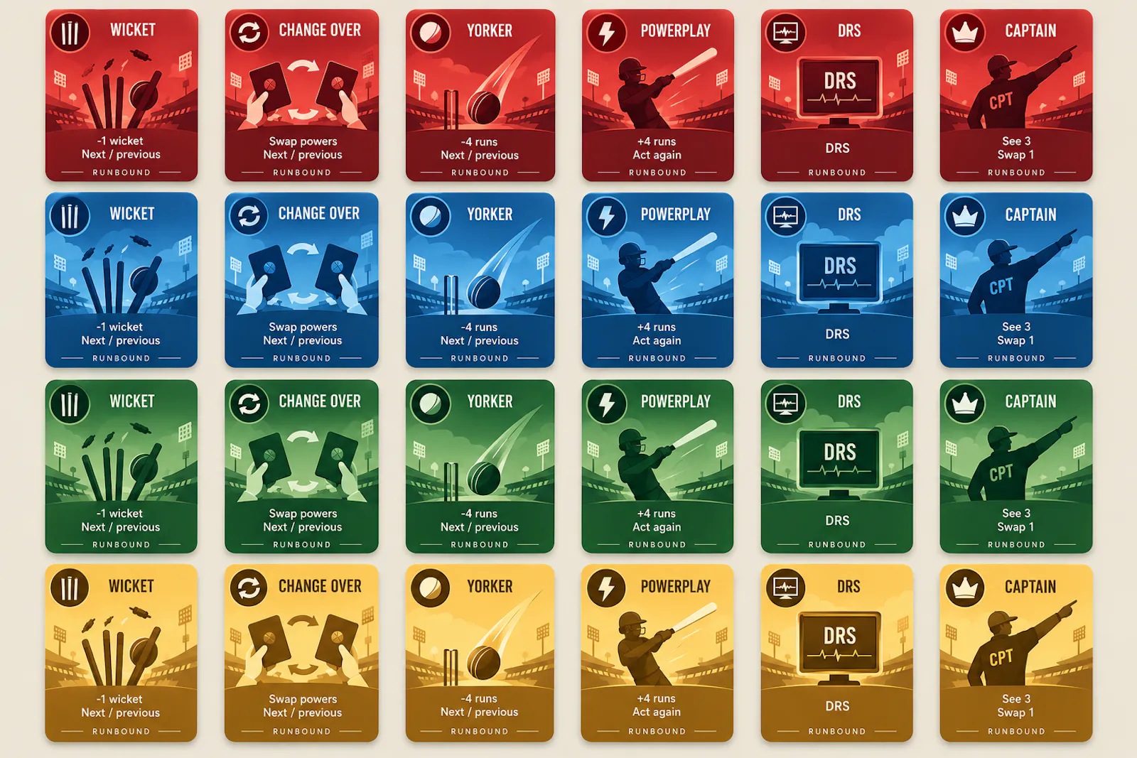 Runbound Cricket Cards screenshot 2