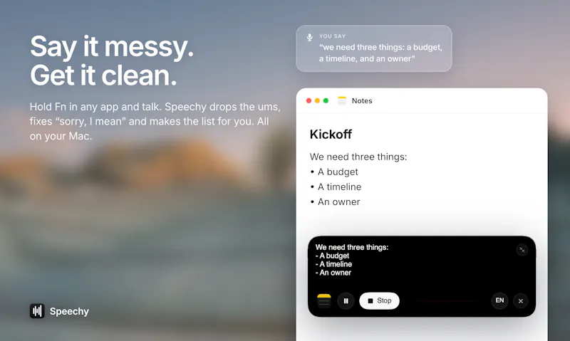 Speechy screenshot 2