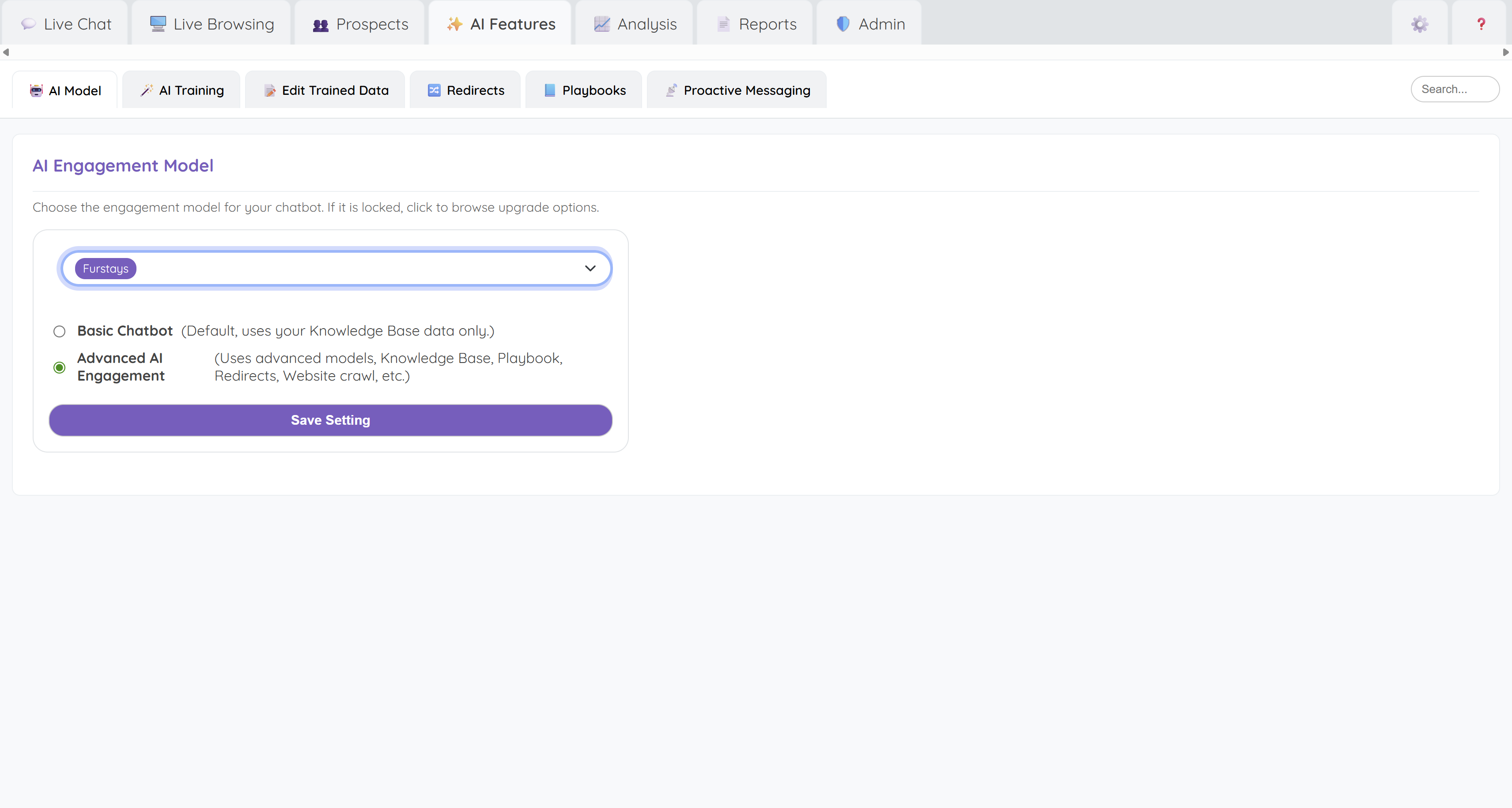Furie.ai - Screenshot 2 showing product features and functionality
