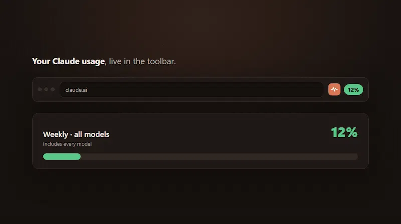 Claude Usage Monitor screenshot 2