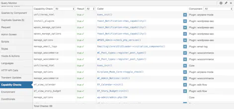 Query Monitor gallery image