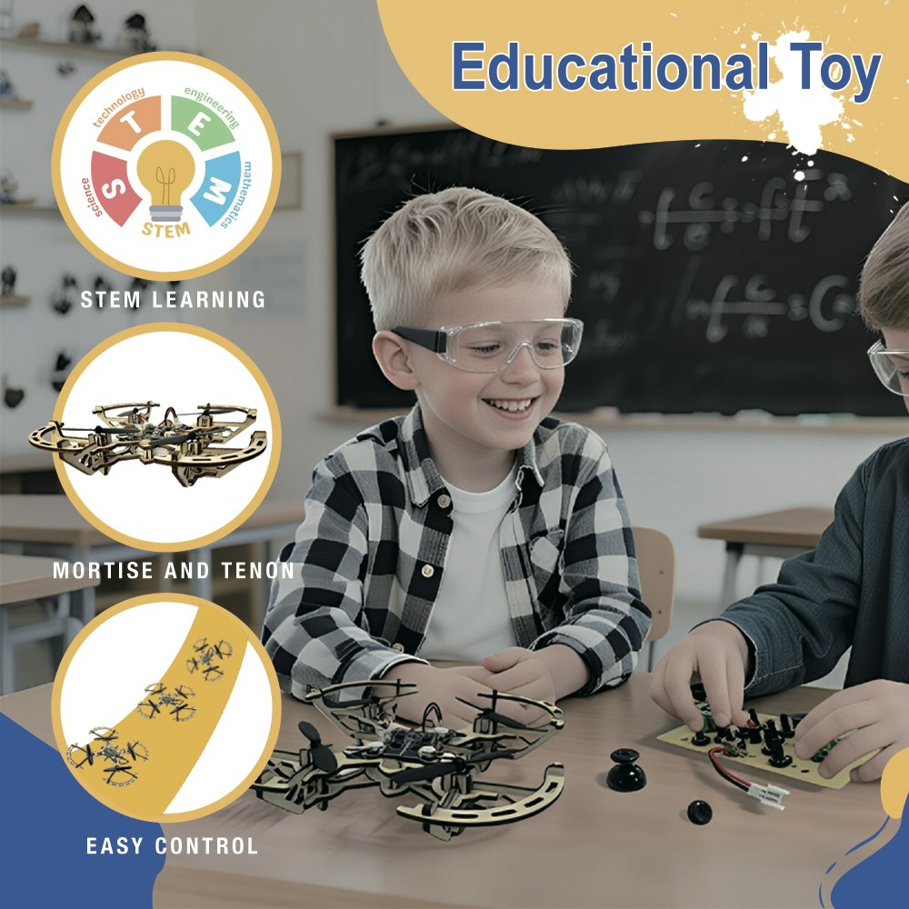 FEROBO DIY Drone - A DIY Flying Toy - Screenshot 2 showing product features and functionality