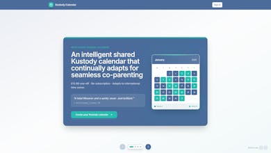 Kustody Calendar gallery image